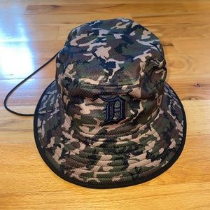 Camo Bucket Hat Detroit Tigers New Era